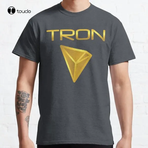 

Tron Trx Classic Crypto, Cryptocurrency T-Shirt Tee Shirt Custom Aldult Teen Unisex Digital Printing Fashion Funny New Xs-5Xl