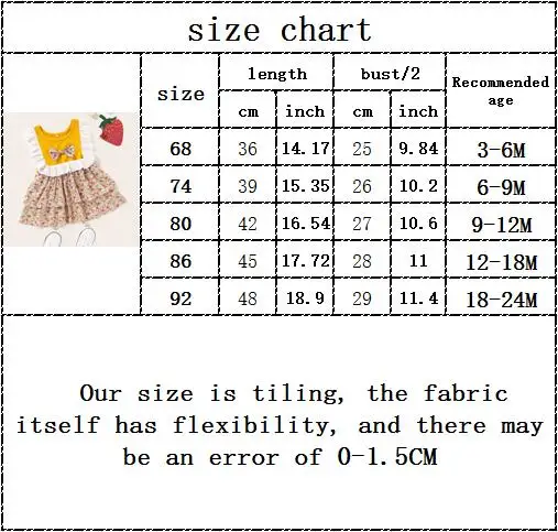 

Newborn Baby Girls Summer Fly Sleeve Patchwork Ruched Bow Print Flower Tiered Knee-length Dresses Infant Toddler Clothes 3-24M