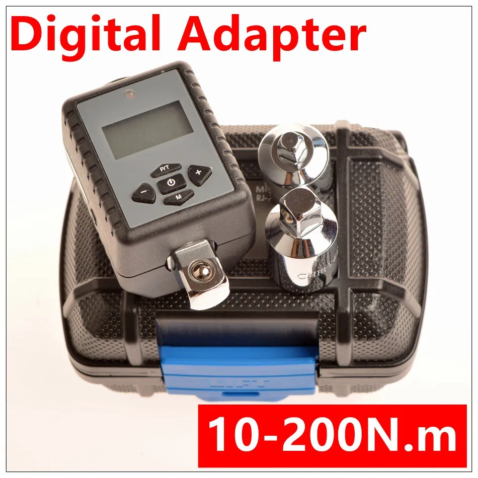 

Free shipping Digital torque wrench 0.3-1000 Nm Adjustable Professional Electronic Torque Wrench Bike car Repair