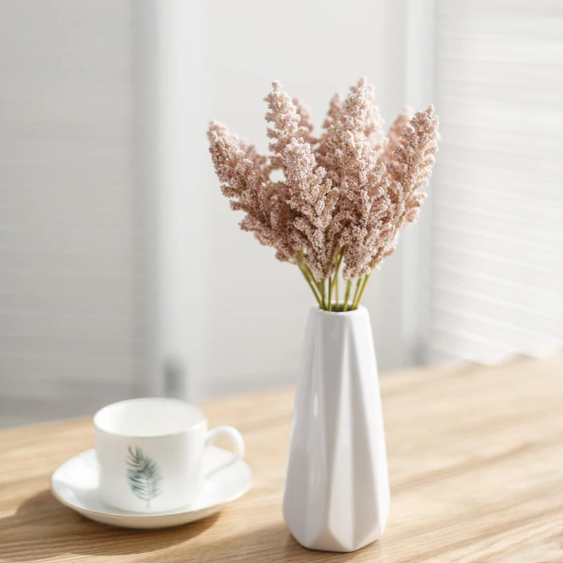 

Japanese-style living room small decorations anti-decorative table flower tea table flower table decoration plastic rayon flower