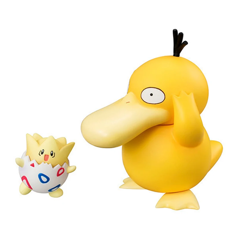 Экшн-фигурки персонажей аниме takara tomy Misty Psyduck together Pi pikakchu pokemon игрушки для детей 10