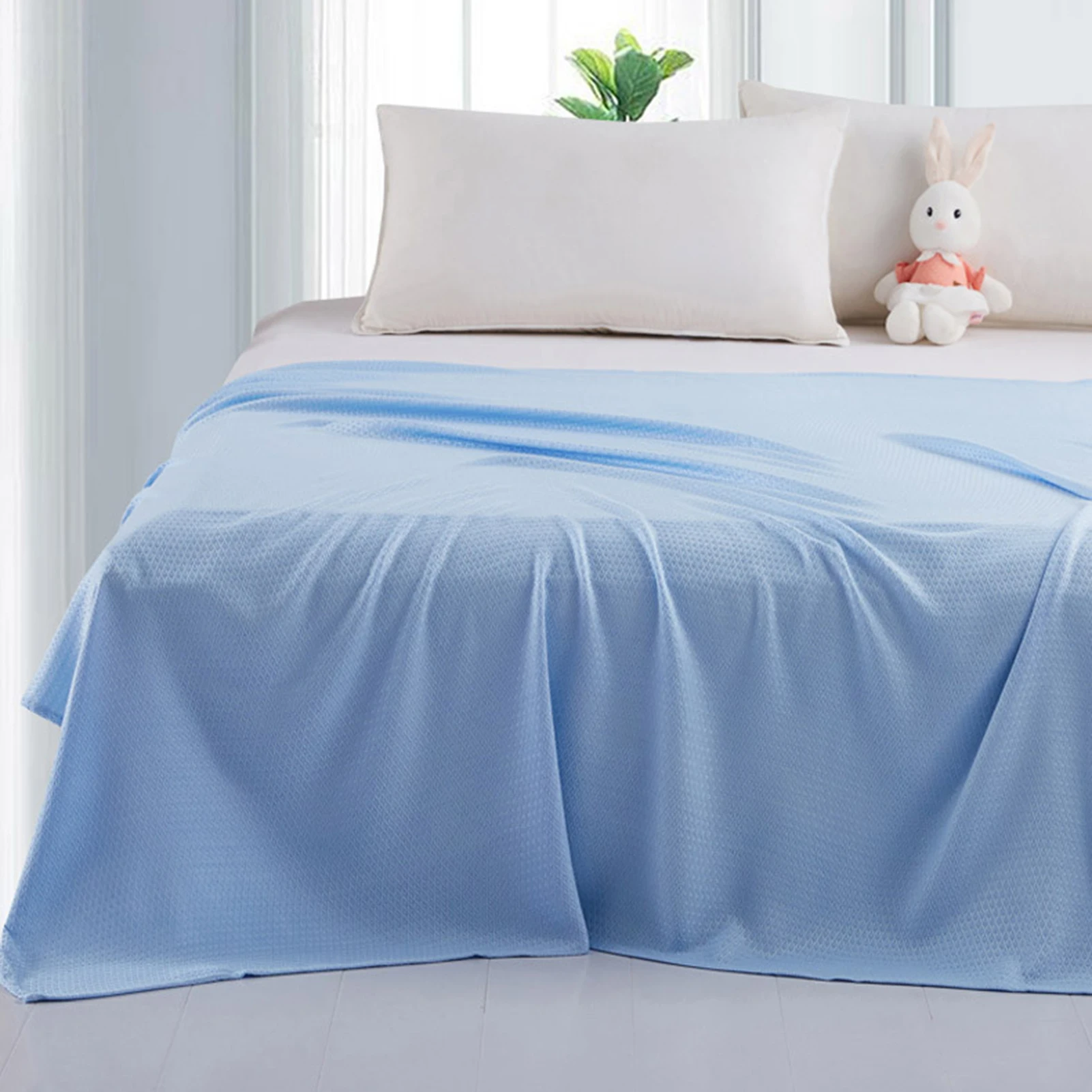 

Летнее охлаждающее одеяло из бамбукового волокна, тонкое дышащее одеяло для кровати, дивана, путешествий, плед, воздушное одеяло для детей и...