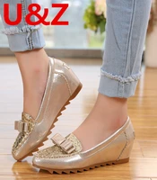 goldensilver glitter kitten shoes wedges comfy shoes ladies4cm hidden height increased women shoes spring fall female pumps