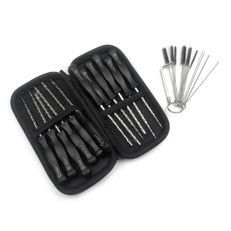 

12pcs Carburetor Adjustment Tool with Cleaning Needle Brush Kit for 2 Cycle Engine for Poulan Trimmer