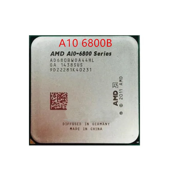AMD A10-Series A10 6800 4 1 GHz четырехъядерный процессор AD680BWOA44HL Socket FM2 | Компьютеры и офис