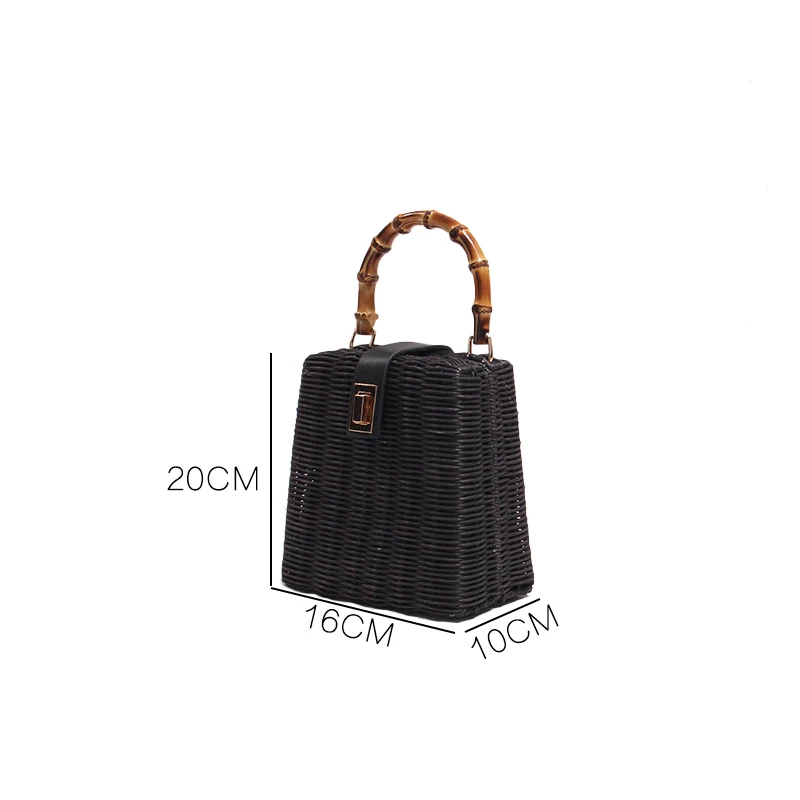 Youda оригинальная Пляжная сумка ручной работы из ротанга модная Ретро