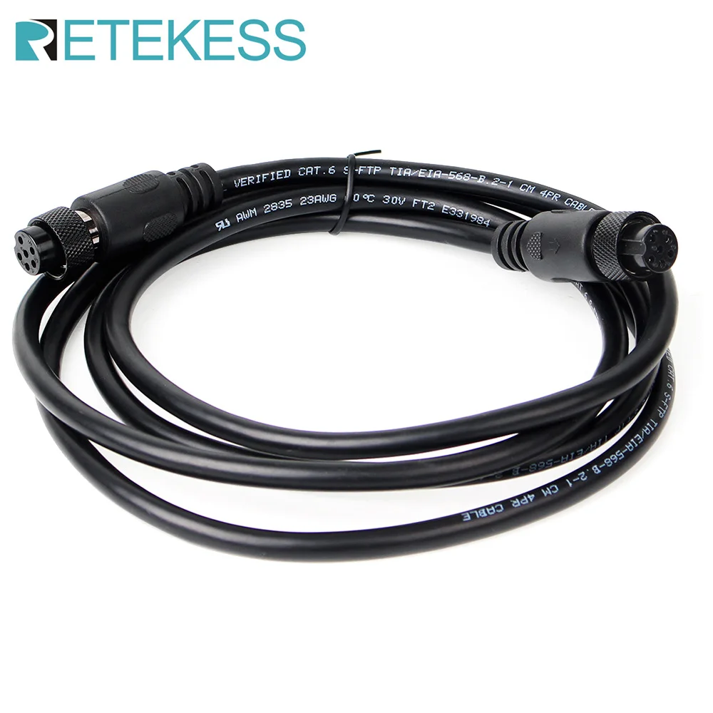 6-контактный кабель Retekess 20 м для цифровой беспроводной эспандер система