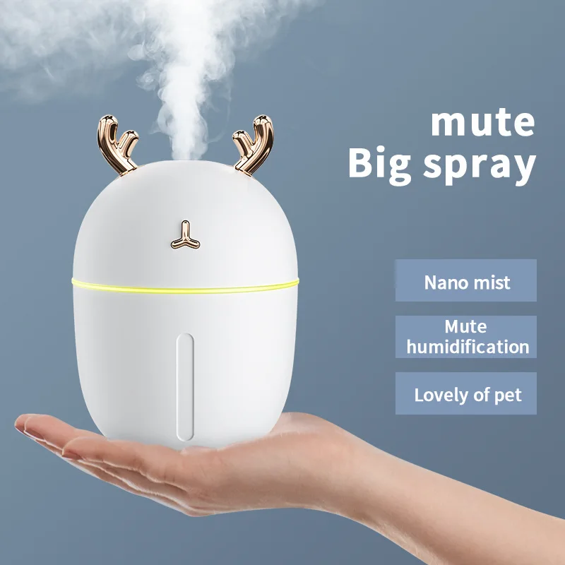 

Humidifier Household Bedroom Small Mini Air Aromatherapy Purification Sprayer Water Replenishing Instrument USB Air Conditioning