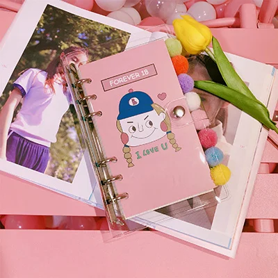Boy A6, милый Ежедневник для девочек, органайзер, Kawaii, записная книжка,, корейский планировщик, переплет, пули, дневник, Еженедельный план, канцелярские принадлежности, подарок для школы - Color: Boy