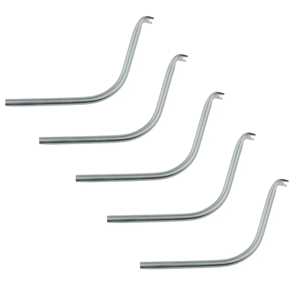 

5pcs Universal Silver Professional Piano String Hanging Hook Repair Accessories