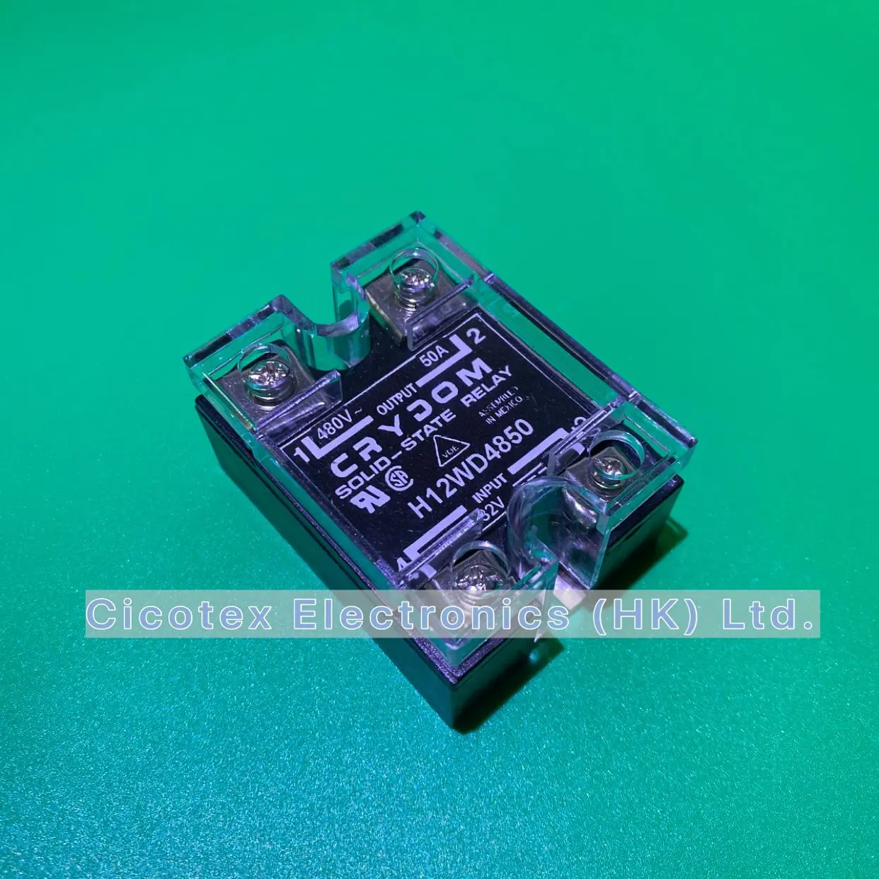 H12WD4850 RELAYS H12W D4850 SSR 50A 660VAC DC MODULE IGBT SOLID STATE RELAY H-12WD4850 H12WD-4850 H12 WD4850