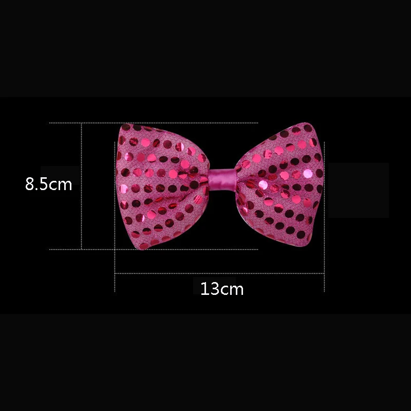 24 шт. новинка 2018 мужской и женский галстук-бабочка с мигасветильник со