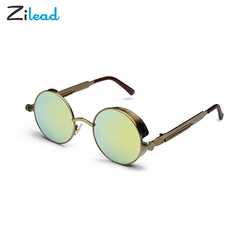 Солнечные очки Zilead в стиле стимпанк для мужчин и женщин классические