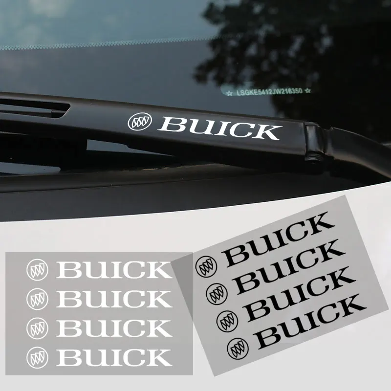 4 шт. наклейки-декорации на ручки дверей и стеклоочистители для Buick Regal GS GL6 GL8 Avenir Lacrosse Riviera Envision Lesabre