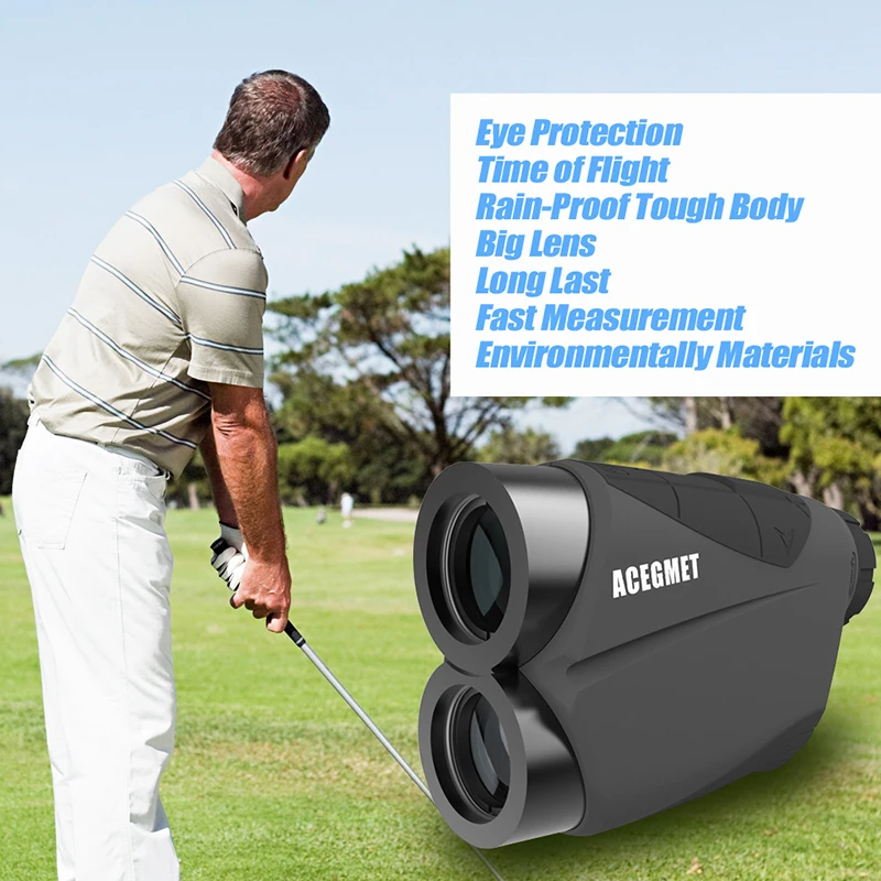 

Pf210 Laser Golf Rangefinder 600m Hunting Telescope Golf Slope Adjusted Mode Sport