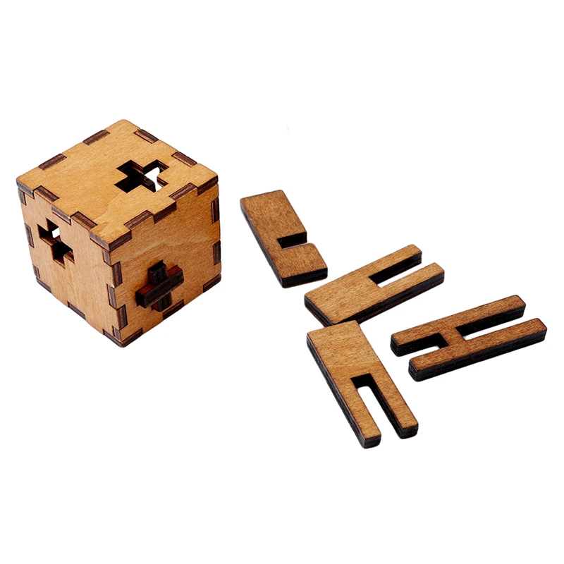 New Switzerland Cube Wooden Secret Puzzle Box Wood Toy Brain Teaser For Kids Test Toys | Игрушки и хобби