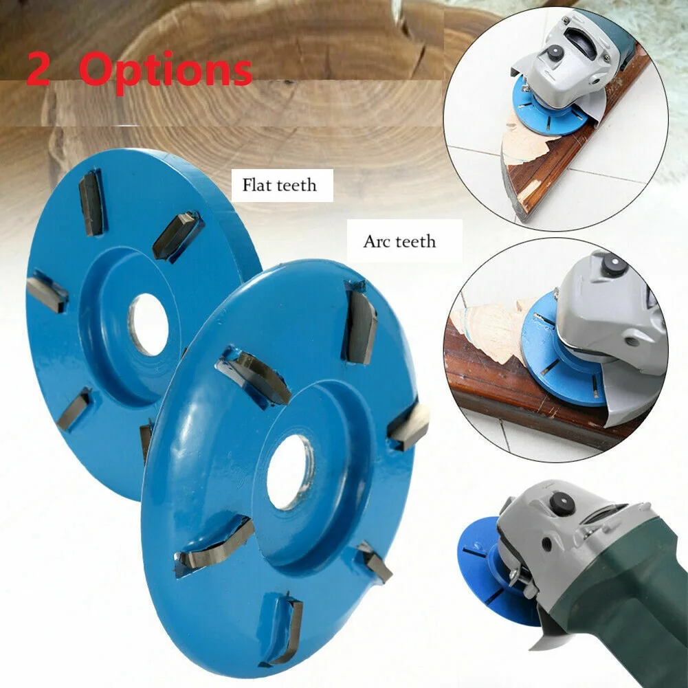 

Tool Wood Sanding Carving Disc 6 Teeth Arc Shaping Disc Cutter Wood Carving Disc