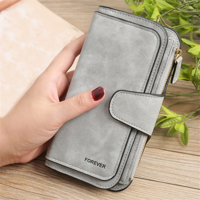 

2021 New Wallet For Women PU Leather Coin Purses High Quality Ladies Clutch Bag Long Female Wallet 5 Colours