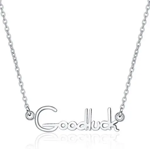 Подвеска goodluck в Корейском стиле модная цепочка для ключицы аксессуары ожерелье