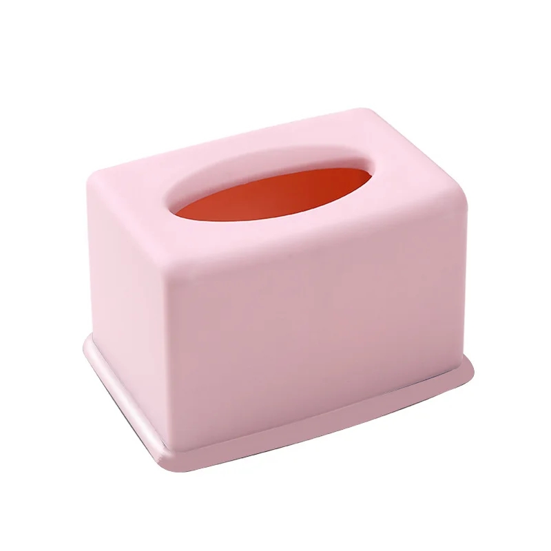 Новый дизайн Простая цветная квадратная коробка для салфеток простая кухонные