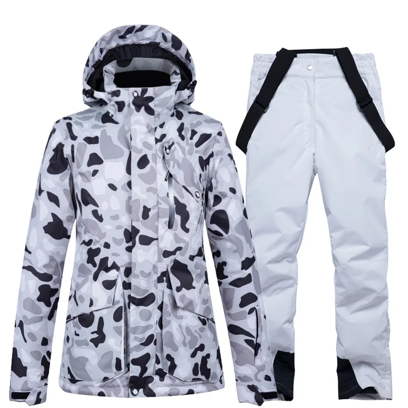 Лыжный костюм для мужчин куртка сноуборда дышащая ветрозащитная теплая зимняя