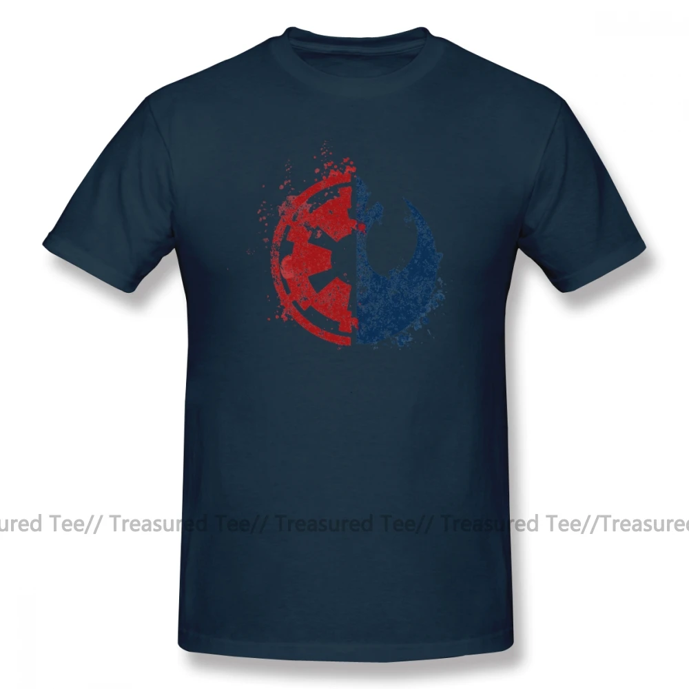 Navy Blue Футболка Star Wars Choose Your Path, Пляжная футболка с графическим рисунком, хлопковая Футболка большого размера с забавным человеком, футболка с коротким рукавом - Цвет: Navy Blue