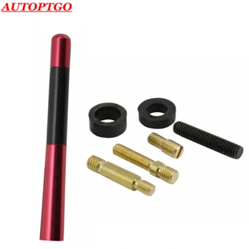 

4.7" Auto Car Suv Pick-up Truck Short Radio Antenna Kit For Audi Jeep Honda Mazda Peugeot Citroen Vw Opel Skoda Kia Hyundai