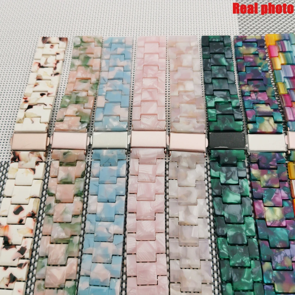 

wrist strap for Amazfit GTS BIP U smart watch accessories replacement bracelet adjustable band for Amazfit BIP S wristband Resin