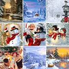 Набор для рисования по номерам, 4 звезды, 26 цветов картина по номерам рождество Дед мороз и снеговик зимой мнег рисуй сам на подарок хобби краска раскраска живопись по номерам