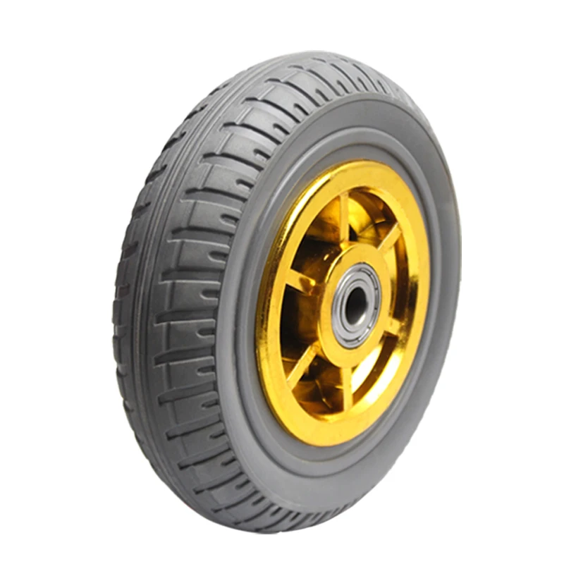 4 дюймовый мебельный ролик из твердой резины шин подшипник колеса тележки