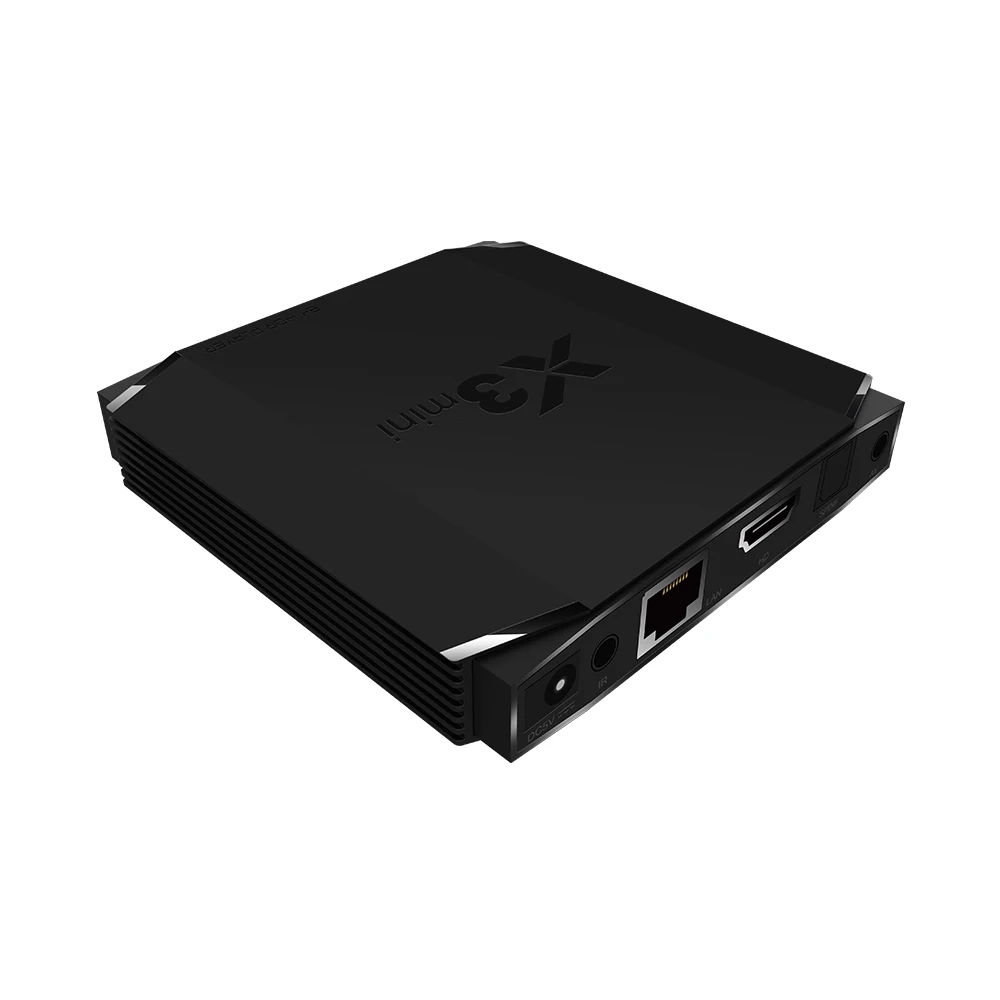 X3 Мини android 9 0 Смарт amlogic s905x3 четырехъядерный двойной wifi 100 м lan bt 4 2 google tv box |