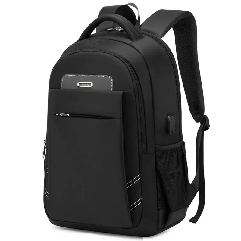 Men Backpack Oxford Cloth Laptop Backpack Casual School Students Bag Work Travel Shoulder Waterproof High Quality Business Bag