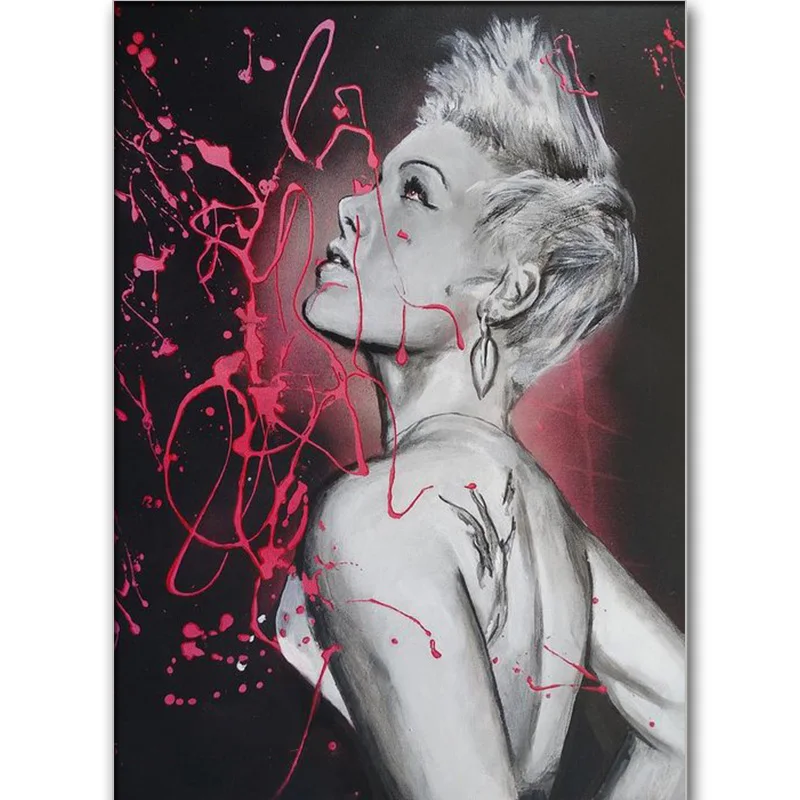 

Набор для рисования по номерам на холсте «певица»