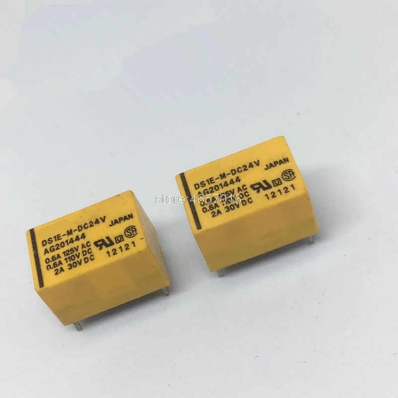 

10pcs/lot Relay DS1E-M-DC24V AG201444 5 feet 2A open and closed
