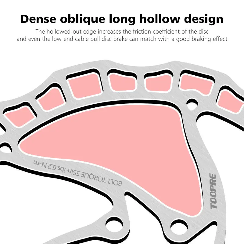 Тормозной диск из нержавеющей стали 160/180/230 мм для велосипеда MTB с крепежом для горного, дорожного и круизного велосипеда.
