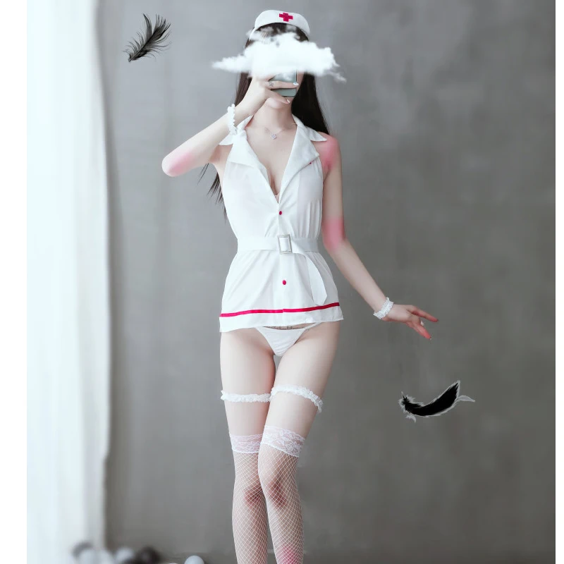 JIMIKO порно сексуальный нижнее белье для женщин косплей медсестринская униформа