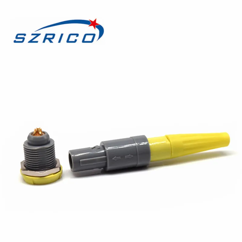 

5 pin Push-pull Self-locking Medical Connector for REDEL 1P Plastic Plug