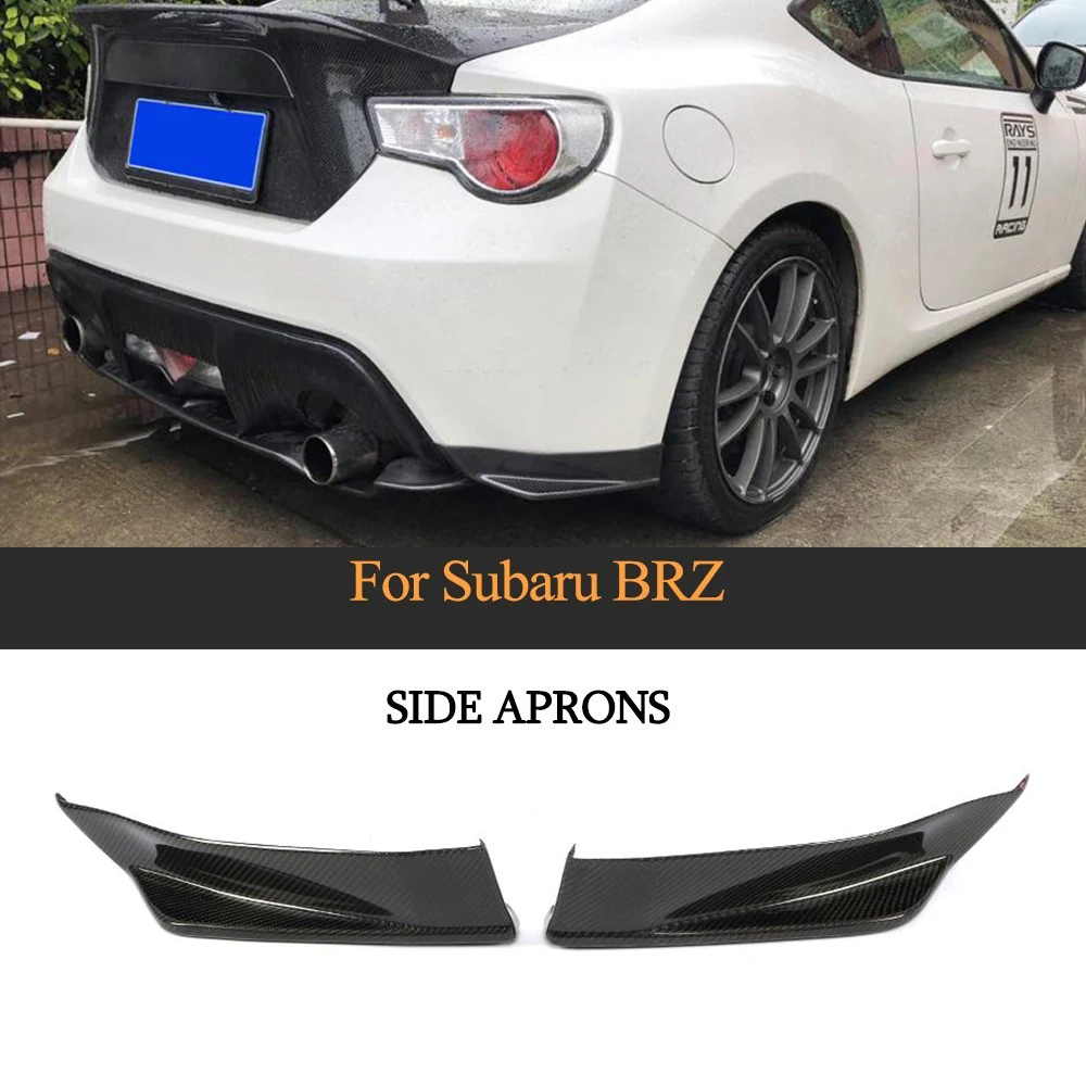 Углеродное волокно передний бампер для губ сплиттеры Subabu BRZ 2017 2018 база TS Sport tech