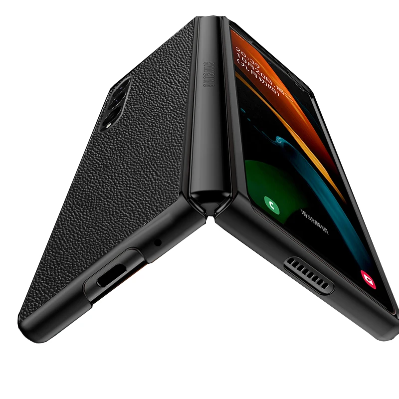 

Кожаный чехол с защитой от отпечатков пальцев для Samsung Galaxy Z