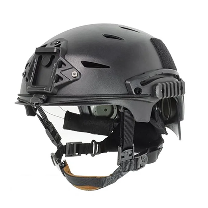 Тактический шлем EXFiL тактический Камуфляжный быстрой реакции 3 цвета черный/FG для