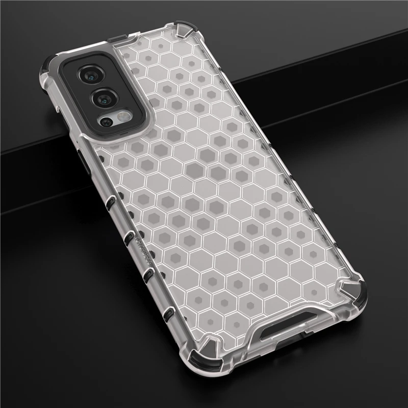 for oneplus nord 2 case hard transparent back cover silicone frame armor shockproof phone case for one plus oneplus nord 2 5g free global shipping