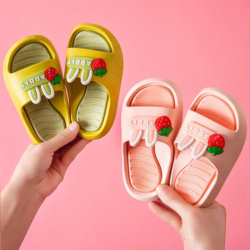 

Children's slippers summer girls cartoon cute indoor princess shoes bathroom outdoor baby children's sandals