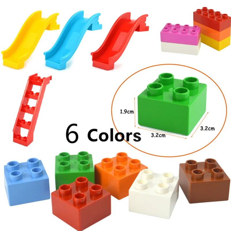 Большие блоки парк развлечений Лестничные Качели аксессуар слайд большие