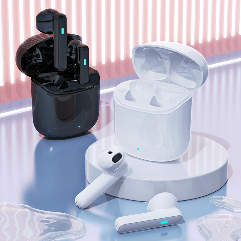 Новые беспроводные наушники TWS с Bluetooth игровая гарнитура спортивные