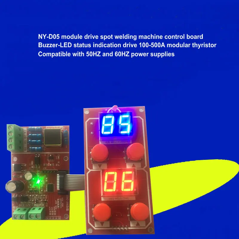 NY D05 контроллер точечной сварки может управлять тиристорными модулями ниже 500А и