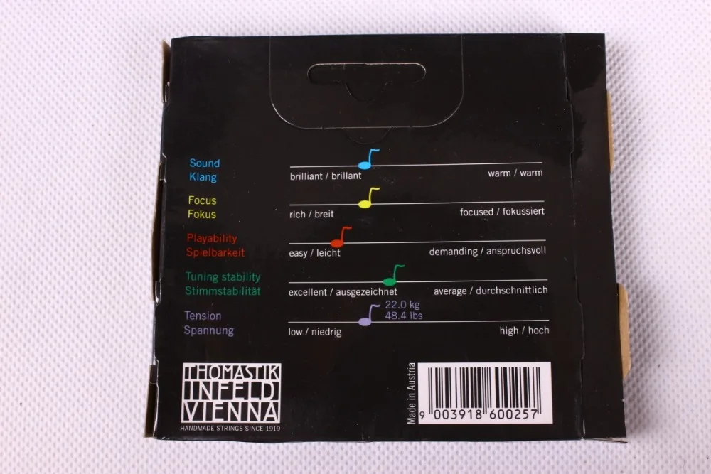 Бесплатная доставка томастик Доминант 135B средние Струны Скрипки 4/4 полный набор G