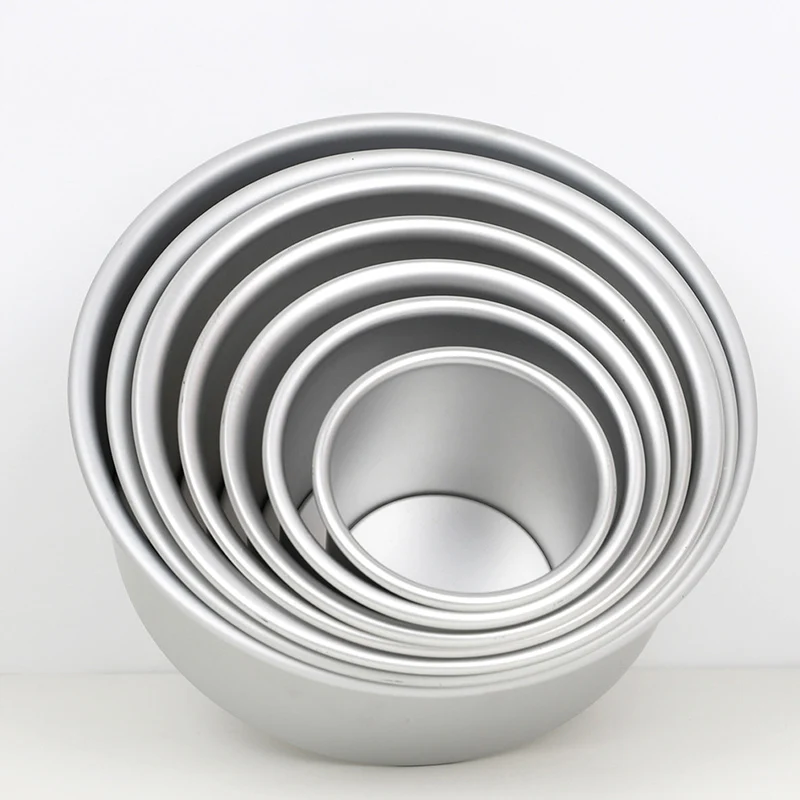 

4/6/8 Inch Heightening Cake Mold luminum Round Cheese Mold Baking Pan Cake Template Baking Dish Bakeware Tool