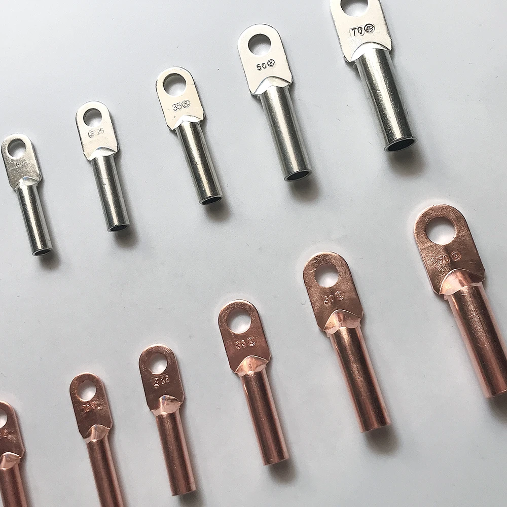 Соединитель для кабеля с отверстием болта медные клеммы медная трубка клемм 10 мм2