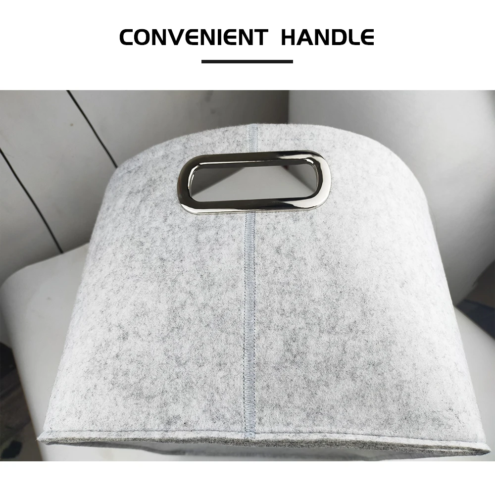 Корзина для хранения игрушек и собак однотонная серая вместительная