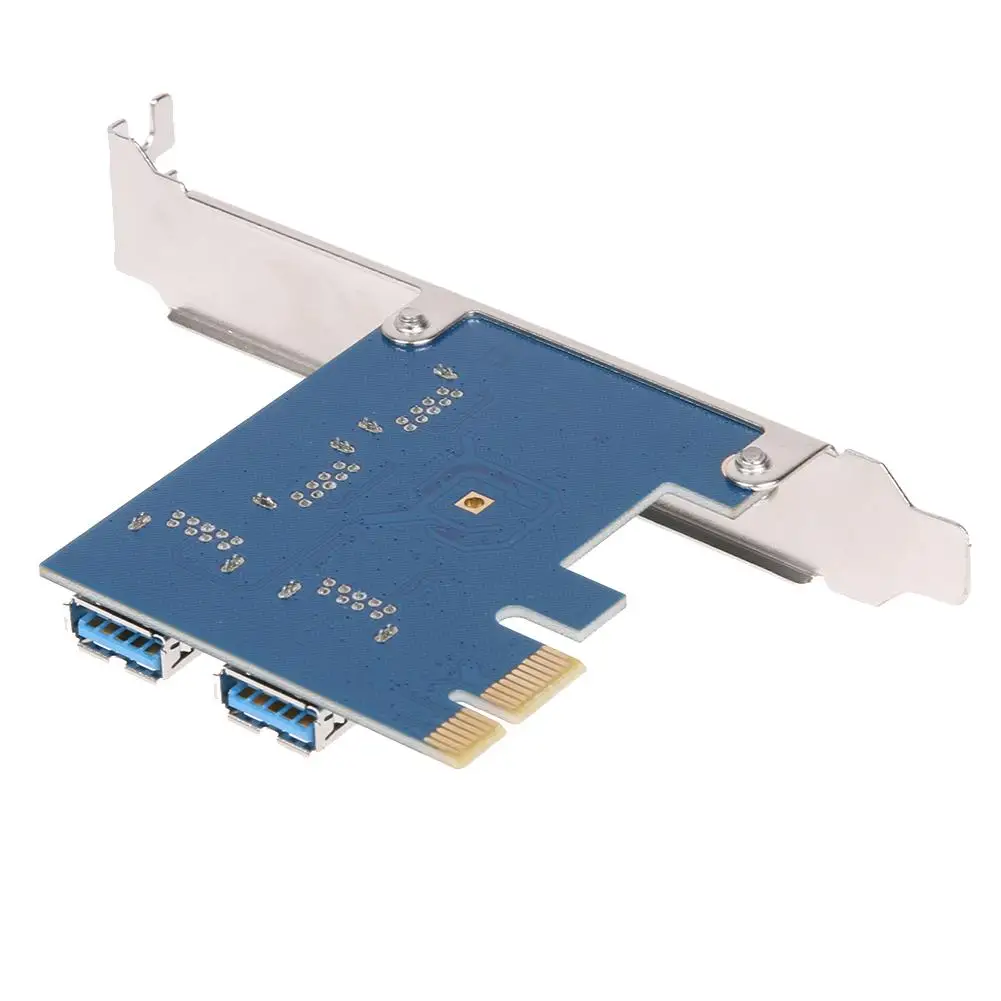 60 см USB 3.0 PCI-E Экспресс 1x до 16x Райзер-карта адаптер pcie от 1 4 usb для видеокарты